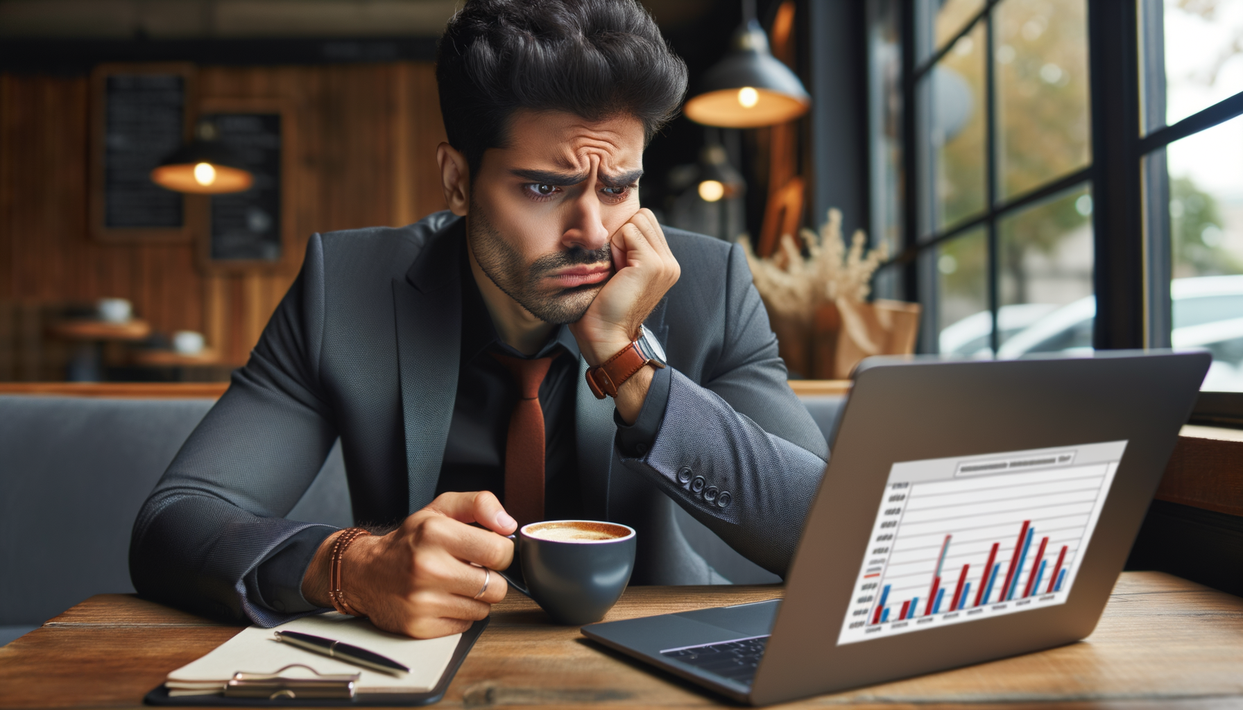 Imprenditore arrabbiato che pensa non riesco ad avere clienti Imprenditore arrabbiato che pensa non riesco ad avere clienti