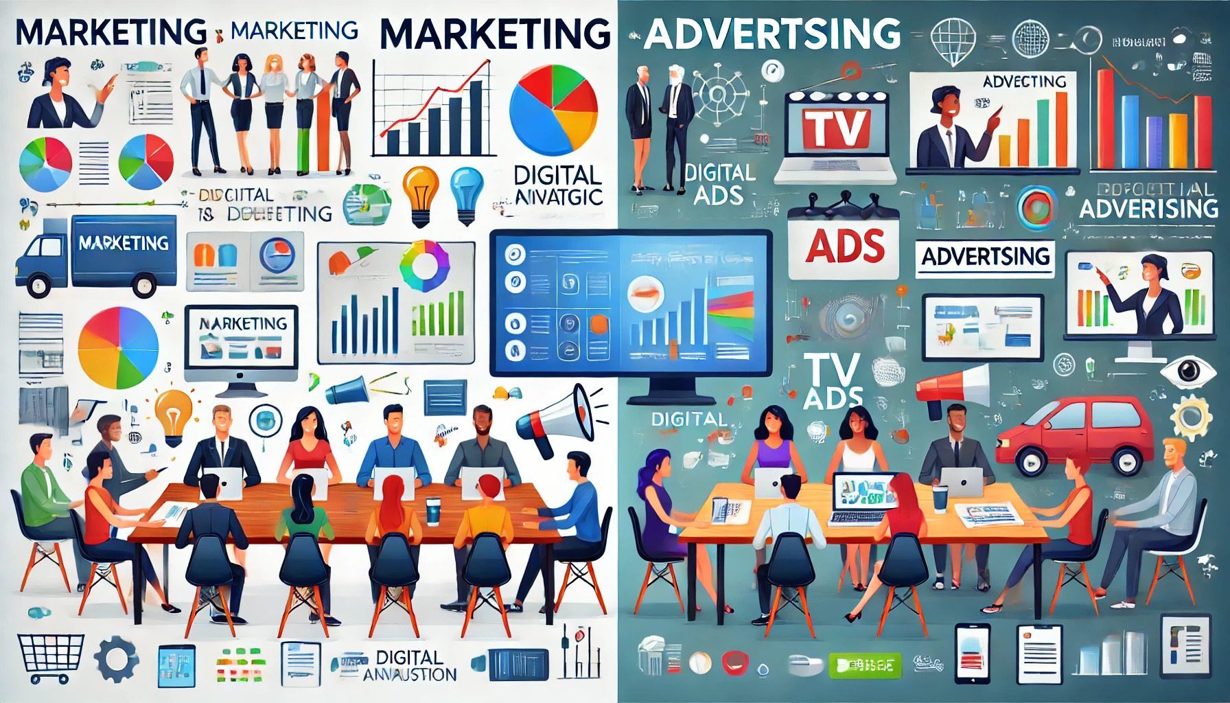 differenza marketing e pubblicità differenza marketing e pubblicità