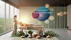 terapeuta che ha imparato il marketing per operatori olistici