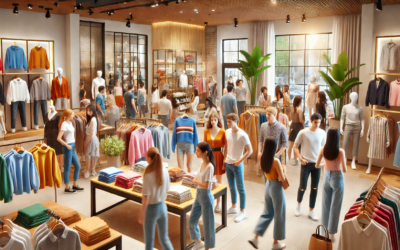 Pubblicità negozio abbigliamento